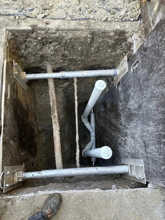 Experienced plumber completing Gas Line Repair work in Dahlonega